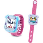 Montre interactive kidiwatch - vtech - rose - pour enfant  partir de 3 ans - avec animal virtuel