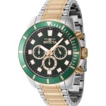 Montre - invicta - pro diver 46048 - quartz - acier inoxydable - 45 mm