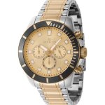 Montre - invicta - pro diver 46049 - quartz - acier inoxydable - 45 mm - deux tons
