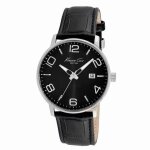 Montre - kenneth cole - kc8005 - quartz - cuir - noir