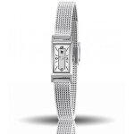 Montre lip churchill femme acier milanais - quartz - rectangulaire - etanche 30m