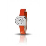 Montre - lip - mach 2000 mini - acier - cuir orange - tanchit 3 atm
