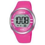 Montre - lorus - r2343nx9 - rose - silicone - quartz - 10 atm Montre - lorus - r2343nx9 - rose - silicone - quartz - 10 atm