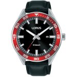Montre - lorus - rh941nx9 - cuir noir - quartz - wr 100mt