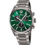 Montre lotus - homme - acier noir - chronographe et dateur Montre lotus - homme - acier noir - chronographe et dateur