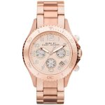 Montre - marc jacobs - metal rock chrono mbm3156 - acier inoxydable - quartz - chic