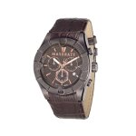 Montre - maserati - meccanica - cuir marron - tanchit 10 atm - style chic