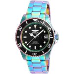 Montre mcanique homme - invicta pro diver 26600 - noir - acier inoxydable - multicolore