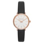 Montre - michael kors - mk2835 - cuir noir - ronde - 32 mm
