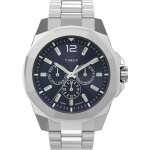 Montre multifonction homme timex essex classique cod. tw2v43300 timex argent / acier