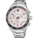 Montre - nautica - key biscayne napkbs226 - quartz - acier inoxydable - 46 mm