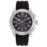 Montre - nautica - long beach naplecr15 - quartz - acier inoxydable - bracelet en silicone noir Montre - nautica - long beach naplecr15 - quartz - acier inoxydable - bracelet en silicone noir
