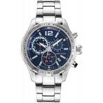 Montre - nautica - long beach set naplecr01 - quartz - homme - bleu - acier inoxydable - 10 atm