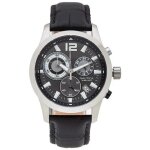 Montre - nautica - naplecr13 - quartz - homme - cuir - gris