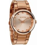 Montre - nixon - cannon a160897 - quartz - analogique - acier inoxydable plaqu� or