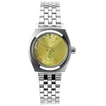 Montre - nixon - the small time teller - argent - jaune non - tanche 10 atm