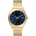 Montre - nixon - the time teller - dor� - acier inoxydable - �tanche 10 atm