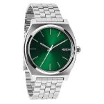 Montre - nixon - time teller - quartz - tanche 10 atm - cadran vert
