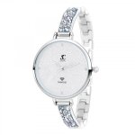 Montre nola sc crystal orne de 4 cristaux scintillants