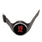 Montre numrique pour enfants - minifinker - noir - quartz - digital - enfant