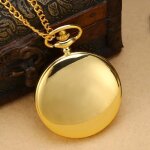 Montre - pendentif - zerodis - jr033 - analogique à quartz - couvercle protecteur - chaîne en or Montre - pendentif - zerodis - jr033 - analogique à quartz - couvercle protecteur - chaîne en or