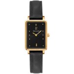 Montre - pierre lannier - ariane 057h533 - cuir noir - quartz - chic vintage