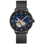 Montre - pierre lannier - trio 335b469 - automatique - acier milanais - tanche 5 atm