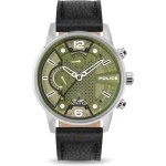 Montre - police - pewjf2203305 - analogique - cuir noir - homme chic Montre - police - pewjf2203305 - analogique - cuir noir - homme chic