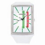 Montre - police - r1451145008 - quartz - analogique - résine blanc Montre - police - r1451145008 - quartz - analogique - résine blanc