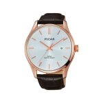 Montre - pulsar - tradition - cuir marron - quartz - Étanchéité 5 atm Montre - pulsar - tradition - cuir marron - quartz - Étanchéité 5 atm