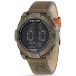 Montre - sector new collection - r3251172051 - quartz - digital - cuir noir Montre - sector new collection - r3251172051 - quartz - digital - cuir noir