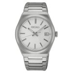 Montre - seiko - montre seiko classique - acier inoxydable - cadran blanc - analogique