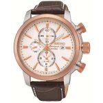 Montre - seiko - snaf54p1 - analogique - cuir - argent�
