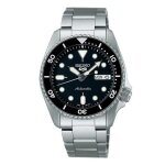 Montre - seiko - srpk29k1 - automatique - acier inoxydable - cadran noir