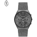Montre - skagen - grenen - chronographe - acier inoxydable - �tanch�it� 3 atm