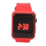 Montre de sport - kimiss - cran led rtro - clair - confortable - pour enfants - 4 couleurs