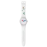 Montre - swatch - suow137 - femme - quartz - blanc - analogique Montre - swatch - suow137 - femme - quartz - blanc - analogique