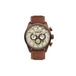 Montre - timberland - tdwgf2100604 - cuir - brun - �tanch�it� 5 atm