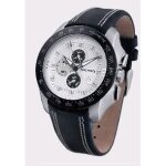 Montre - time force - tf2907m10 - quartz - analogique - cuir noir Montre - time force - tf2907m10 - quartz - analogique - cuir noir