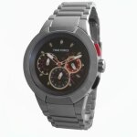 Montre - time force - tf2918m01m - quartz - analogique - acier noir