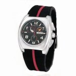 Montre - time force - tf3269m01 - quartz - analogique - acier noir
