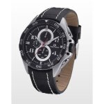 Montre - time force - tf3328m01 - quartz - analogique - cuir noir