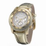Montre - time force - tf4005l16 - quartz - analogique - cuir gris Montre - time force - tf4005l16 - quartz - analogique - cuir gris