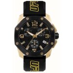 Montre - timex - tw2v58500 - caoutchouc noir - r�sistant � leau 10 bar - chronographe