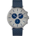 Montre - timex - tw2r97700d7 - acier 316 l - bleu - analogique