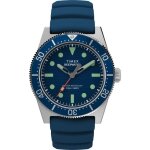 Montre - timex - tw2w74600 - caoutchouc bleu - 41 mm - r�sistante � leau 20 bar
