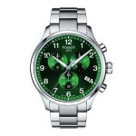 Montre - tissot - chrono xl classic - acier inoxydable - cadran vert émeraude - Étanchéité 10 atm Montre - tissot - chrono xl classic - acier inoxydable - cadran vert émeraude - Étanchéité 10 atm