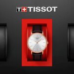 Montre - tissot - everytime gent - 40mm - quartz - acier pvd or - chic