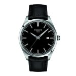 Montre - tissot - pr100 - cuir noir - Étanchéité 10 atm - verre saphir Montre - tissot - pr100 - cuir noir - Étanchéité 10 atm - verre saphir