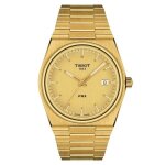 Montre - tissot - prx - 395mm - quartz - acier pvd or - vintage